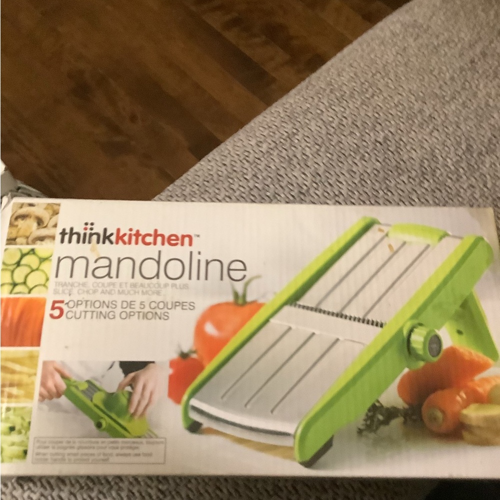 Thinkkitchen Green Mandoline Slicer